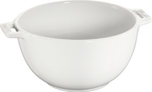 Round Salad Bowl White 18cm